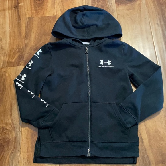 Under Armour Other - Boy’s Under Armour full zip hoodie size y- small